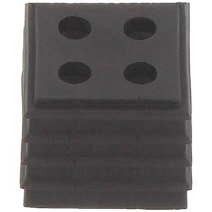 CONTA-CLIP KDS-DE 4X4,5 BK Dichtelement Thermoplastisches Elastomer Schwarz 10St.