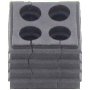 CONTA-CLIP KDS-DE 4X6 BK Dichtelement Thermoplastisches Elastomer Schwarz 10St.