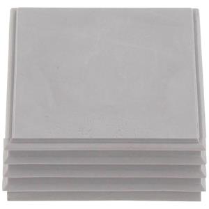 CONTA-CLIP KDS-DEG/B GR Dichtelement Thermoplastisches Elastomer Grau 10St.