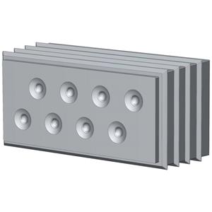 CONTA-CLIP KDS-DES 8X4,5 GR Dichtelement Thermoplastisches Elastomer Grau 5St.