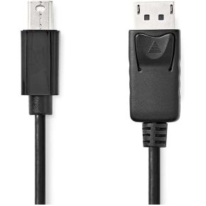 Nedis Mini DisplayPort-Kabel | DisplayPort 1.2 | Mini-DisplayPort Male | DisplayPort Male | 21.6 Gbps | Ve