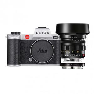 LEICA SL2 Silver Anodised + Noctilux 50mm f/1.2 +  M Adapter L