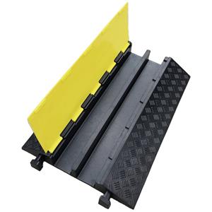 asschwabe AS Schwabe Kabelbrücke 63228 Gummi Schwarz Anzahl Kanäle: 2 885mm Inhalt: 0.88m