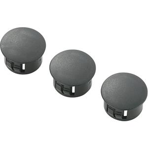 trucomponents TRU COMPONENTS TC-HPR-16203 Lochstopfen Plattenstärke (max.) 1.6mm Polyamid Schwarz 100St.