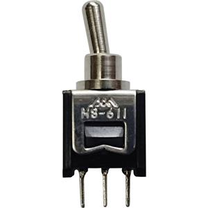 trucomponents TRU Components 701505 611A Kippschalter 250 V/AC 0.15A 1 x Ein/Ein rastend