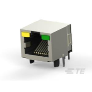 teconnectivity TE Connectivity MODULAR JACKS - INVERTED AND LEDS 6116075-4 1St.