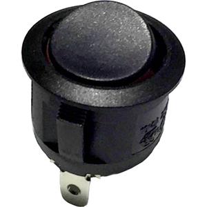 TRU COMPONENTS Wipschakelaar 250 V/AC 6 A 1 x uit/aan 28430C606 inklikkend 1 st.