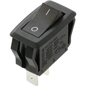 TRU COMPONENTS 1588067 Wipschakelaar TC-R13-205A3-01 250 V/AC 16 A 2x uit/aan Continu 1 stuk(s)