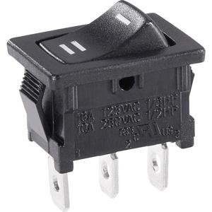 TRU COMPONENTS 1587512 Wipschakelaar TC-R13-66C-02 250 V/AC 6 A 1x aan/aan Continu 1 stuk(s)