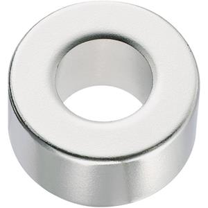 506000 Permanent-Magnet Ring (Ø x H) 20mm x 10mm N35 1.18 - 1.24 T Grenztemperatur (max.): 80°C