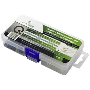 Quadrios LED-assortiment Warm-wit, Koud-wit 20 mA 3.0 V