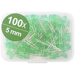 Quadrios LED-assortiment Groen 20 mA 3.0 V