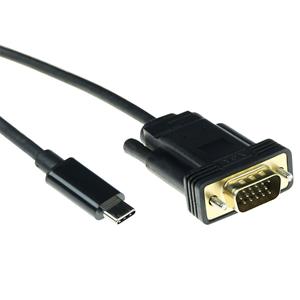ACT USB C naar VGA - 2 meter