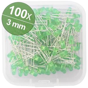 Quadrios LED-assortiment Groen 20 mA 2.0 V