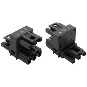 WAGO 770-635 Steckverbinder WINSTA MIDI H-Verteiler Gesamtpolzahl: 3 25A Schwarz 50St.