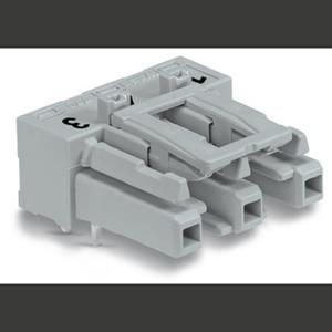 WAGO 770-843/011-000 Netz-Steckverbinder WINSTA MIDI Buchse, Einbau horizontal Gesamtpolzahl: 3 25A