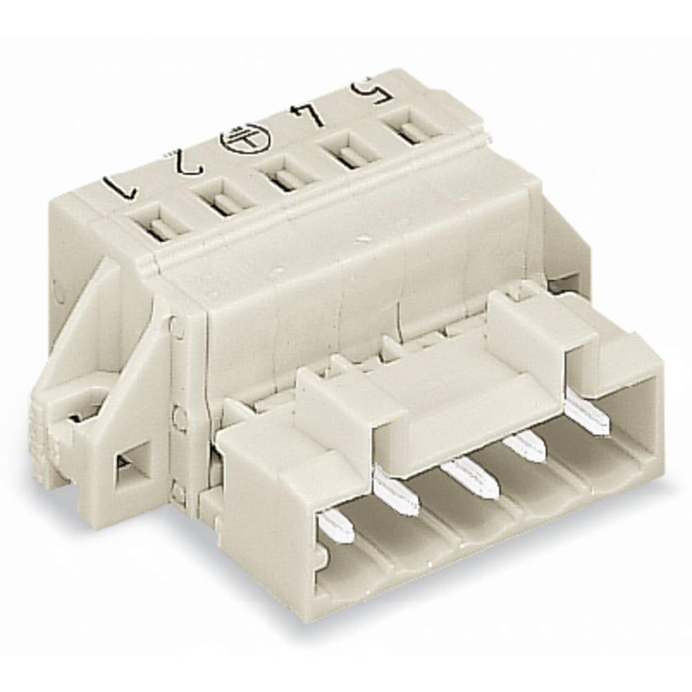 WAGO 721-605/019-042 Male header (standaard) 2060 Totaal aantal polen: 5 Rastermaat: 5 mm 50 stuk(s)