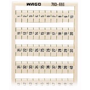 Wago 793-666 Markeringskaarten 5 stuk(s)