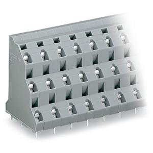 WAGO 737-706 Dreistockklemme 2.50mm² Polzahl (num) 18 Grau 16St.