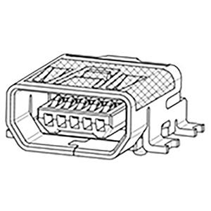 Molex Bus MOL Micro Solutions 678038020  1 stuk(s)