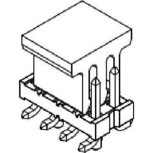 Molex Stiftleiste (Standard) Anzahl Reihen: 2 877591274 Tape on Full reel