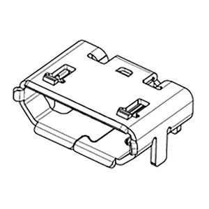 Molex Bus MOL Micro Solutions 1050171001  1 stuk(s)