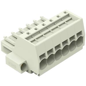 WAGO Buchsengehäuse-Kabel Rastermaß: 7.62mm 831-3106/107-000 12St.