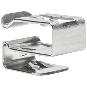 HellermannTyton MSC2LP-SS304-ML Kabelclip steckbar 151-01699 Bündel-Ø-Bereich 4.1 bis 7.0mm Stahl
