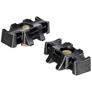 HellermannTyton S3SB15CBM8-PA6GF30-BK Befestigungssockel schraubbar 151-01010 Schwarz