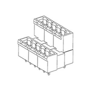Molex Male header (standaard) 395383012 1 stuk(s)