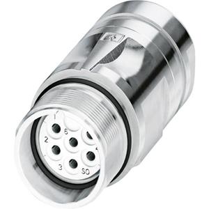 phoenixcontact Phoenix Contact M23 Kupplungsteckverbinder 1620166 CA-07S1N8A90DN Silber Inhalt: 1St.
