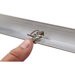 HellermannTyton MSC2-SS304-ML Kantenclip 151-00982
