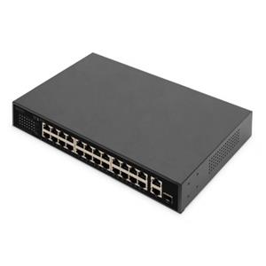 Digitus DN-95356 Netzwerk Switch 16 + 2 Port 10 / 100MBit/s PoE-Funktion