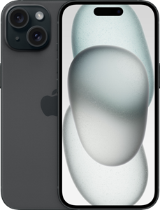 Apple iPhone 15 - 128 GB - Zwart