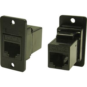 Cliff FM SLIM FT CAT6 SHLD 3.2 GAT CP30622SX1 Adapter, inbouw Zwart 1 stuk(s)