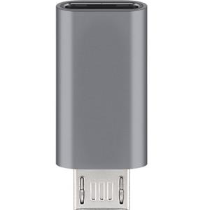Goobay USB Micro - USB-C | Adapter | n.v.t. | USB2.0 High Speed | 