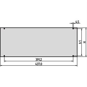 Schroff 30828058 Frontplatte 1St.