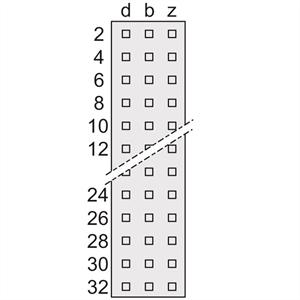 Schroff 69001712 Veerstrip 5 stuk(s)
