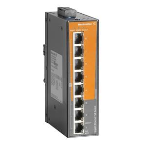 Weidmüller IE-SW-EL08-8GTPOE Industrial Ethernet Switch 10 / 100 / 1000MBit/s PoE-Funktion