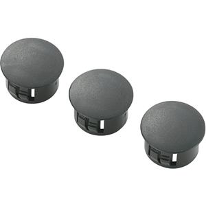 trucomponents TRU COMPONENTS TC-HPR-15203 Lochstopfen Plattenstärke (max.) 1.1mm Polyamid Schwarz 100St.