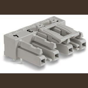WAGO 770-844/011-000/062-000 Netz-Steckverbinder WINSTA MIDI Buchse, Einbau horizontal Gesamtpolzahl