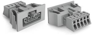 WAGO 890-765/073-000 Netz-Steckverbinder 890 Buchse Gesamtpolzahl: 5 16A Hellgrün 50St.