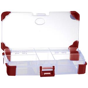 VISO JAP14070RE Universal Sortimentskasten (L x B x H) 140 x 70 x 30mm Anzahl Fächer: 5 feste Unter