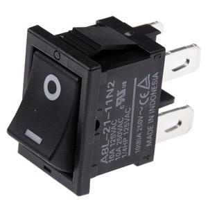 Omron A8L-21-11N2 Wipschakelaar 250 V/AC 10 A 2x aan/uit IP40 Continu 1 stuk(s) Bag
