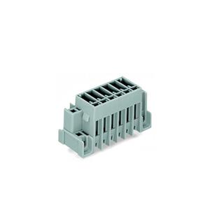 WAGO Buchsengehäuse-Platine 769 Polzahl Gesamt 6 Rastermaß: 5mm 769-636/004-000 50St.