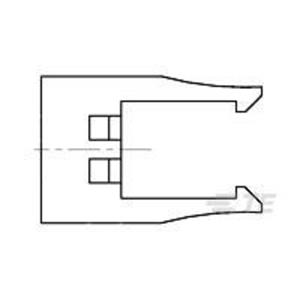 TE Connectivity AMPMODU Mod IV V TE AMP AMPMODU Mod IV V 926478-3  Inhoud: 1 stuk(s)