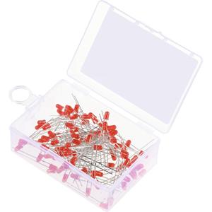 TRU COMPONENTS Bedrade LED Rood Rond 330 mcd 30 ° 20 mA 1.8 V, 2.4 V