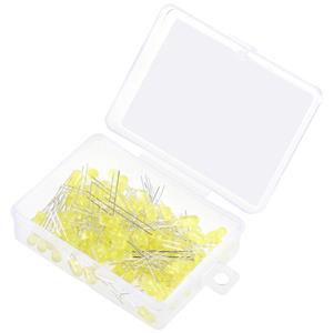 TRU COMPONENTS Bedrade LED Geel Rond 420 mcd 30 ° 20 mA 1.8 V, 2.4 V