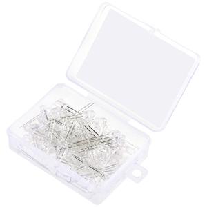 trucomponents TRU COMPONENTS LED bedrahtet Reinweiß Rund Klar 19000 mcd 30° 20mA 2.7 V, 3.4V