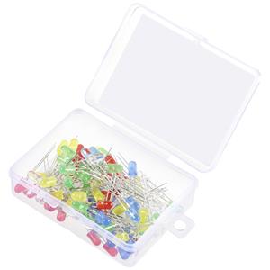 TRU COMPONENTS Bedrade LED Rood, Geel, Blauw, Geel-groen, Warm-wit Rond 90 mcd, 420 mcd, 2180 mcd, 19000 mcd 30 ° 20 mA 1.8 V, 2.4 V, 2.7 V, 3.4 V